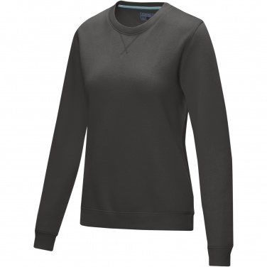 Logo trade promotional products picture of: Jasper women’s organic recycled crewneck sweater