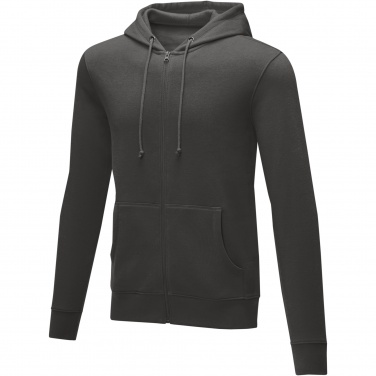 Logo trade business gifts image of: Theron men’s full zip hoodie