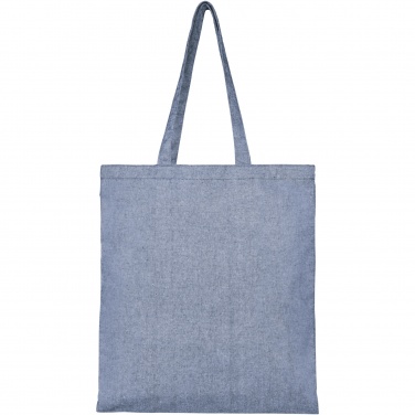 Logo trade promotional merchandise image of: Pheebs 210 g/m² recycled tote bag 7L