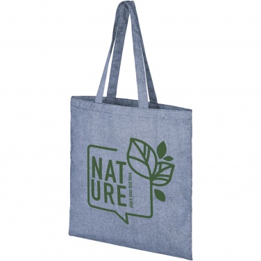 Logo trade promotional giveaway photo of: Pheebs 210 g/m² recycled tote bag 7L