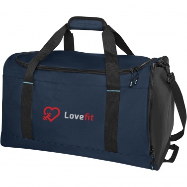 Logo trade business gifts image of: Baikal GRS RPET duffel bag 40L