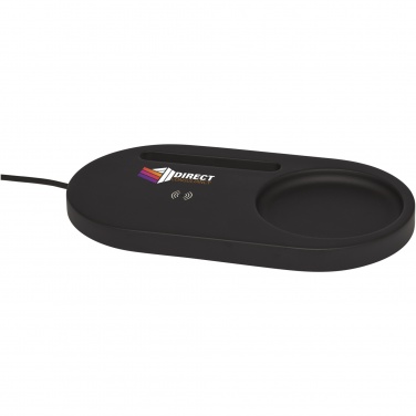 Logotrade promotional items photo of: Klip 5W wireless charging desk organizer
