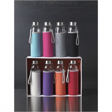 Logo trade promotional products picture of: Bodhi 500 ml glass water bottle