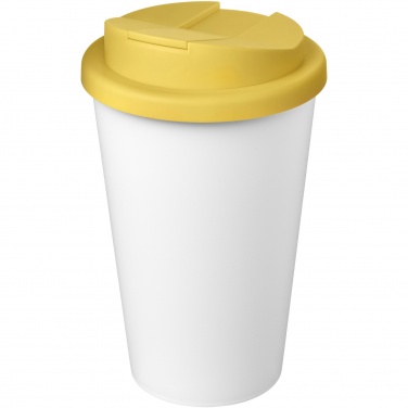 Logo trade promotional merchandise picture of: Americano® Eco 350 ml recycled tumbler with spill-proof lid