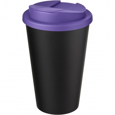 Logotrade promotional product picture of: Americano® Eco 350 ml recycled tumbler with spill-proof lid