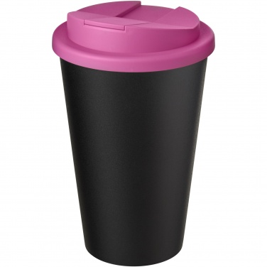 Logotrade promotional gift image of: Americano® Eco 350 ml recycled tumbler with spill-proof lid