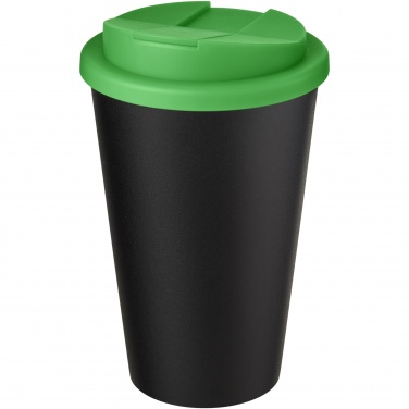 Logo trade advertising product photo of: Americano® Eco 350 ml recycled tumbler with spill-proof lid