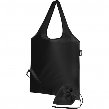 Logo trade corporate gifts image of: Sabia RPET foldable tote bag 7L