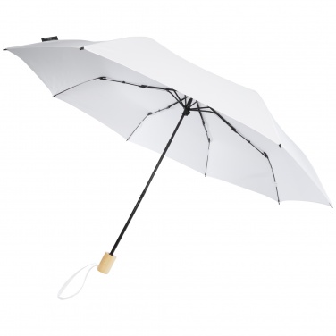 Logotrade promotional giveaways photo of: Birgit 21'' foldable windproof recycled PET umbrella