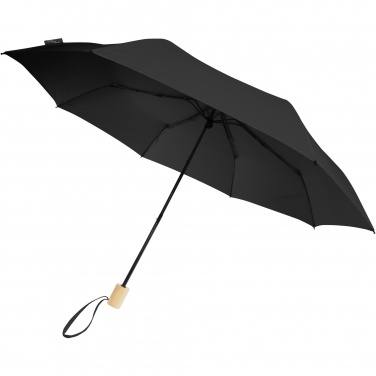 Logotrade promotional gift picture of: Birgit 21'' foldable windproof recycled PET umbrella