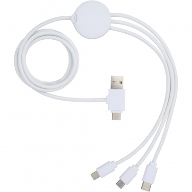 Logo trade promotional products picture of: Pure 5-in-1 charging cable with antibacterial additive