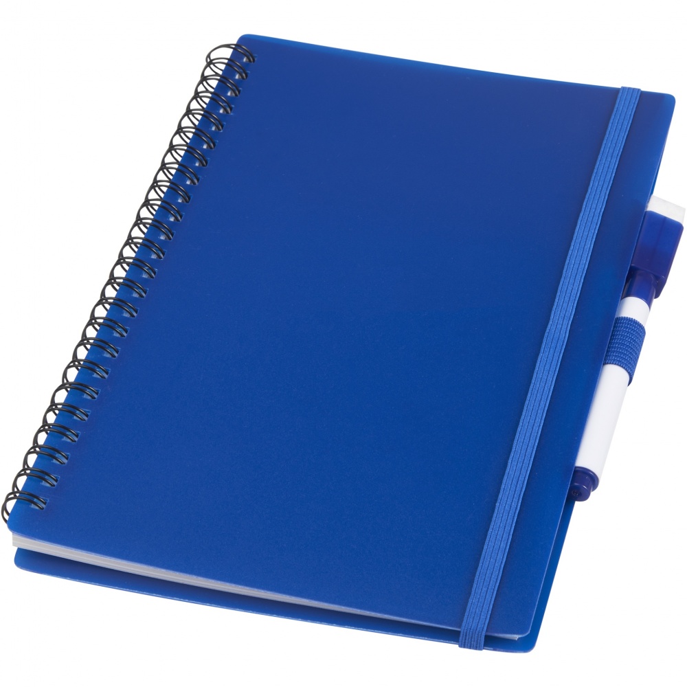 Logo trade corporate gifts image of: Pebbles reference reusable notebook