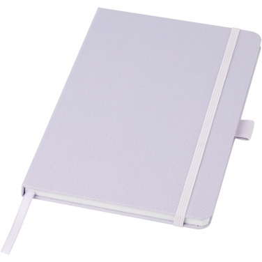 Logotrade promotional giveaway image of: Honua A5 recycled paper notebook with recycled PET cover