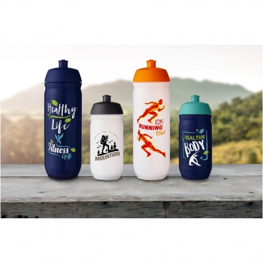 Logotrade promotional giveaways photo of: HydroFlex™ Clear 750 ml squeezy sport bottle