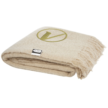Logotrade promotional product image of: Ivy GRS certified RPET blanket
