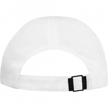 Logo trade promotional gift photo of: Morion 6 panel GRS recycled cool fit sandwich cap