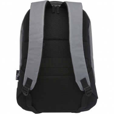 Logo trade corporate gifts picture of: Cover GRS RPET anti-theft backpack 18L