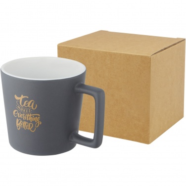 Logo trade advertising products image of: Cali 370 ml ceramic mug with matt finish