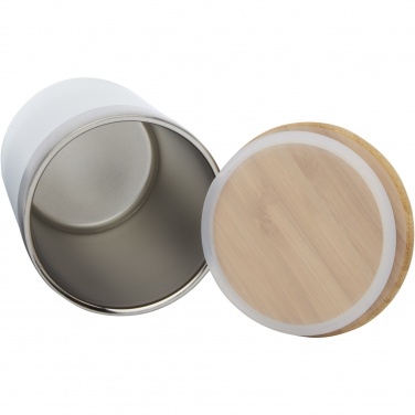 Logo trade advertising products picture of: Lagan 300 ml stainless steel tumbler with bamboo lid