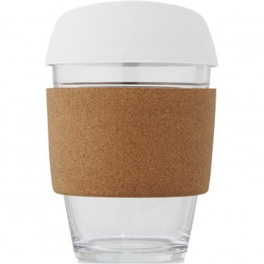 Logotrade promotional gift picture of: Lidan 360 ml borosilicate glass tumbler with silicone lid