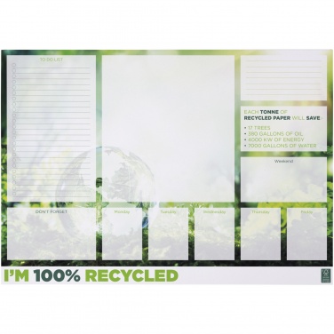 Logotrade promotional products photo of: Desk-Mate® A2 recycled notepad