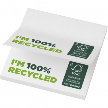 Logotrade promotional product picture of: Sticky-Mate® recycled sticky notes 75 x 75 mm