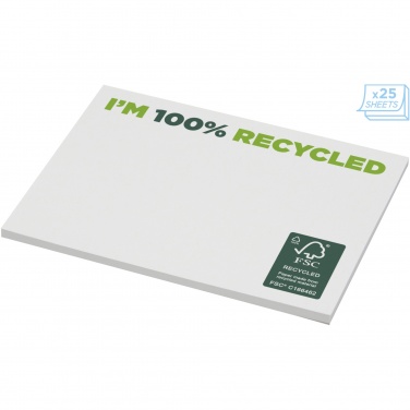 Logotrade promotional gift picture of: Sticky-Mate® recycled sticky notes 100x75 mm