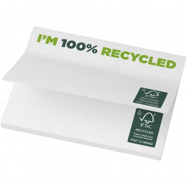 Logo trade advertising product photo of: Sticky-Mate® recycled sticky notes 100x75 mm