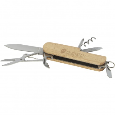Logo trade corporate gifts image of: Richard 7-function wooden pocket knife