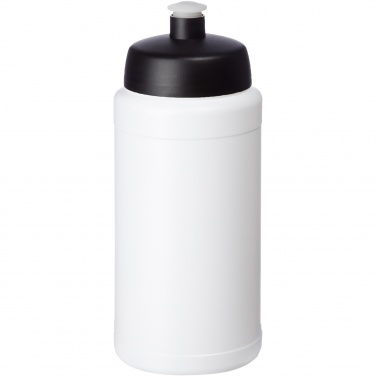 Logo trade promotional gifts image of: Baseline 500 ml recycled sport bottle