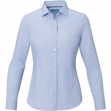 Logo trade promotional items image of: Cuprite long sleeve women's organic shirt