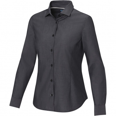 Logo trade promotional products picture of: Cuprite long sleeve women's organic shirt