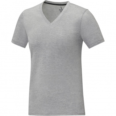 Logotrade business gift image of: Somoto short sleeve women's V-neck t-shirt 