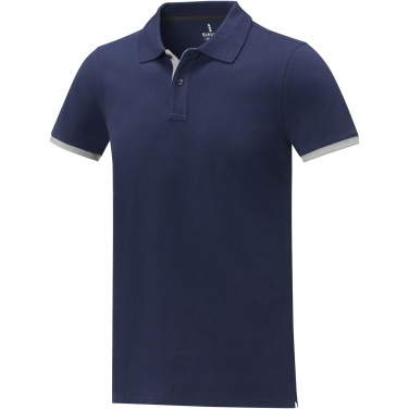 Logotrade promotional items photo of: Morgan short sleeve men's duotone polo