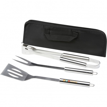 Logo trade promotional gifts image of: Barcabo BBQ 3-piece set