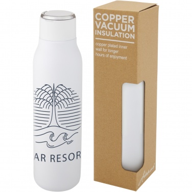Logotrade promotional merchandise picture of: Marka 600 ml copper vacuum insulated bottle with metal loop