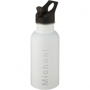 Logo trade promotional gifts picture of: Lexi 500 ml stainless steel sport bottle