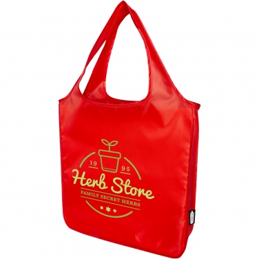 Logo trade promotional gifts image of: Ash RPET large foldable tote bag 14L