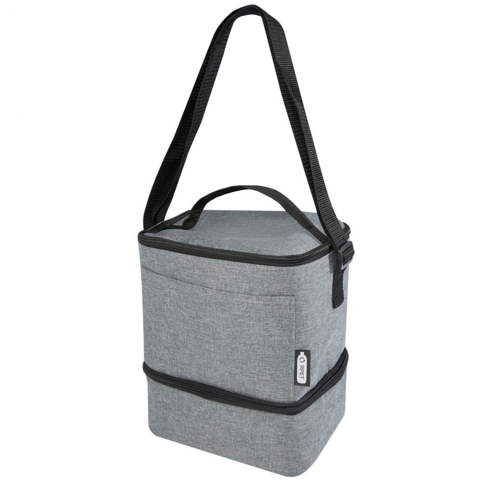 Logo trade promotional products picture of: Tundra 9-can GRS RPET lunch cooler bag 9L