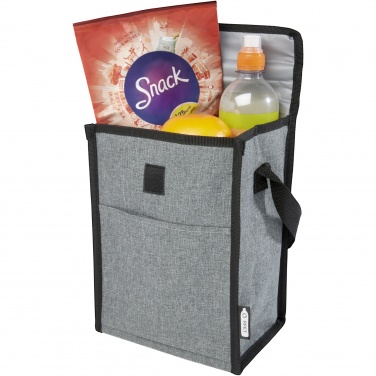 Logo trade promotional merchandise image of: Reclaim 4-can GRS RPET cooler bag 5L