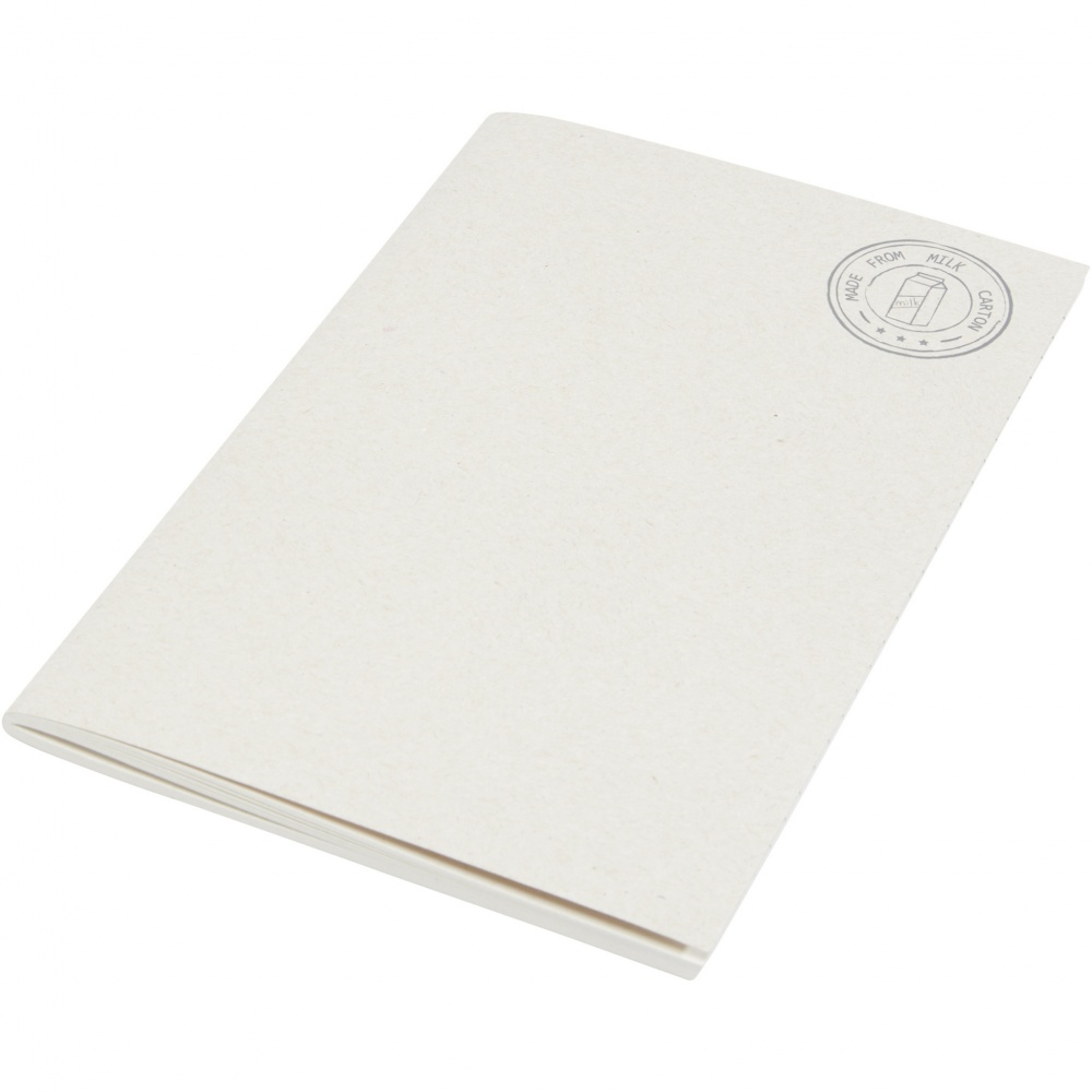 Logotrade corporate gift image of: Dairy Dream A5 size reference recycled milk cartons cahier notebook