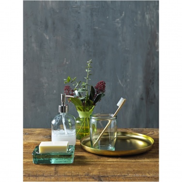 Logo trade promotional gift photo of: Jabony 3-piece recycled glass bathroom set