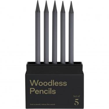 Logo trade advertising products picture of: Karst® 5-pack 2B woodless graphite pencils
