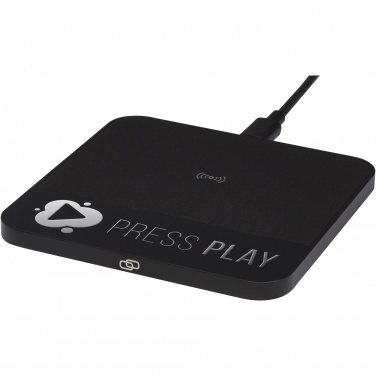 Logo trade promotional items picture of: Hybrid 15W premium wireless charging pad