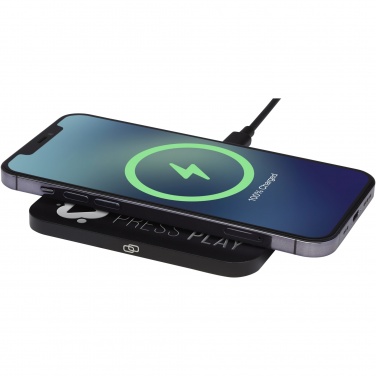 Logo trade promotional giveaways image of: Hybrid 15W premium wireless charging pad