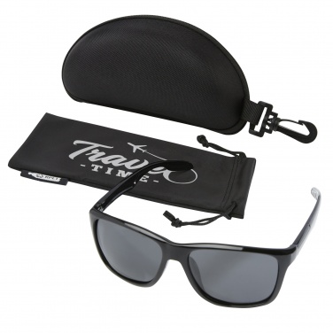 Logotrade promotional gift image of: Eiger polarized sunglasses in recycled PET casing