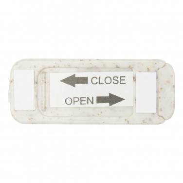 Logo trade promotional giveaways picture of: Kushi wheat straw webcam blocker