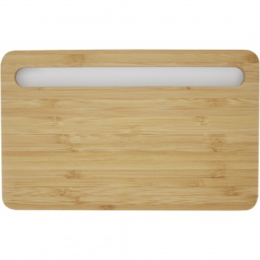 Logotrade promotional products photo of: Medake 10W bamboo wireless charger