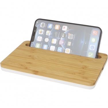 Logotrade promotional products photo of: Medake 10W bamboo wireless charger