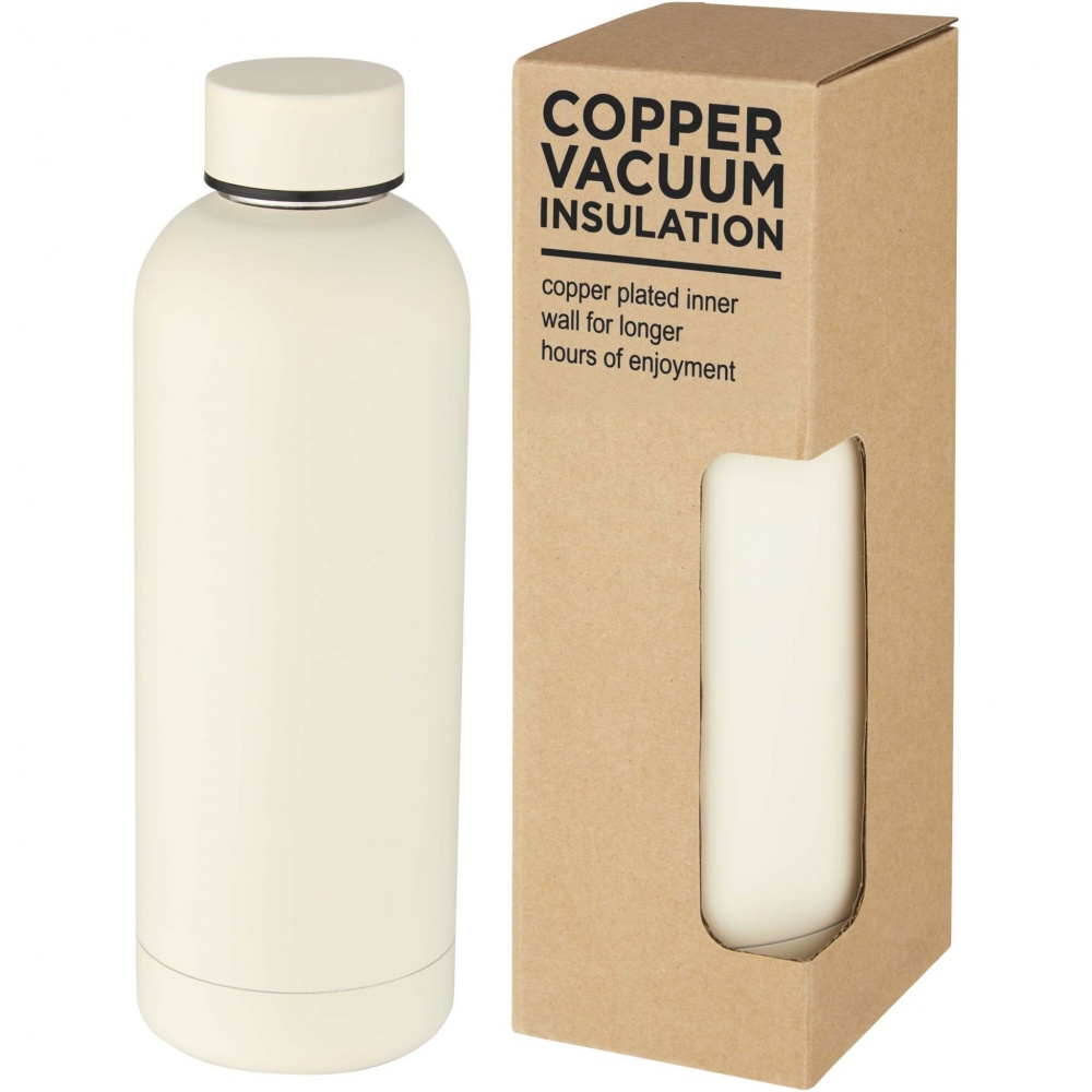 Logo trade promotional products image of: Spring 500 ml copper vacuum insulated bottle
